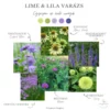 Lime & Lila Vegyes Ágyás › Virágmag Keverék