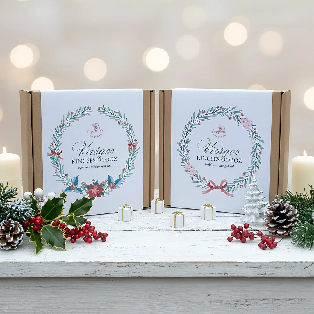 Napfényes Virágfarm- limitált karácsonyi ajándékdobozok