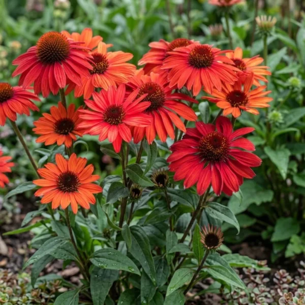 Kasvirág › Echinacea Purpurea › Mellow Scarlets