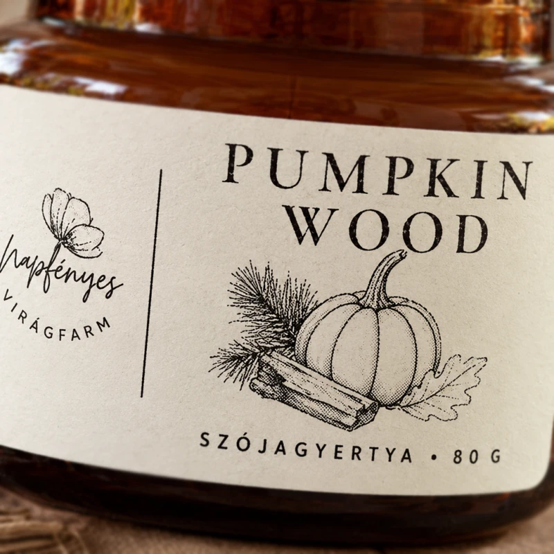 Szójagyertya › Pumpkin Wood - Image 2
